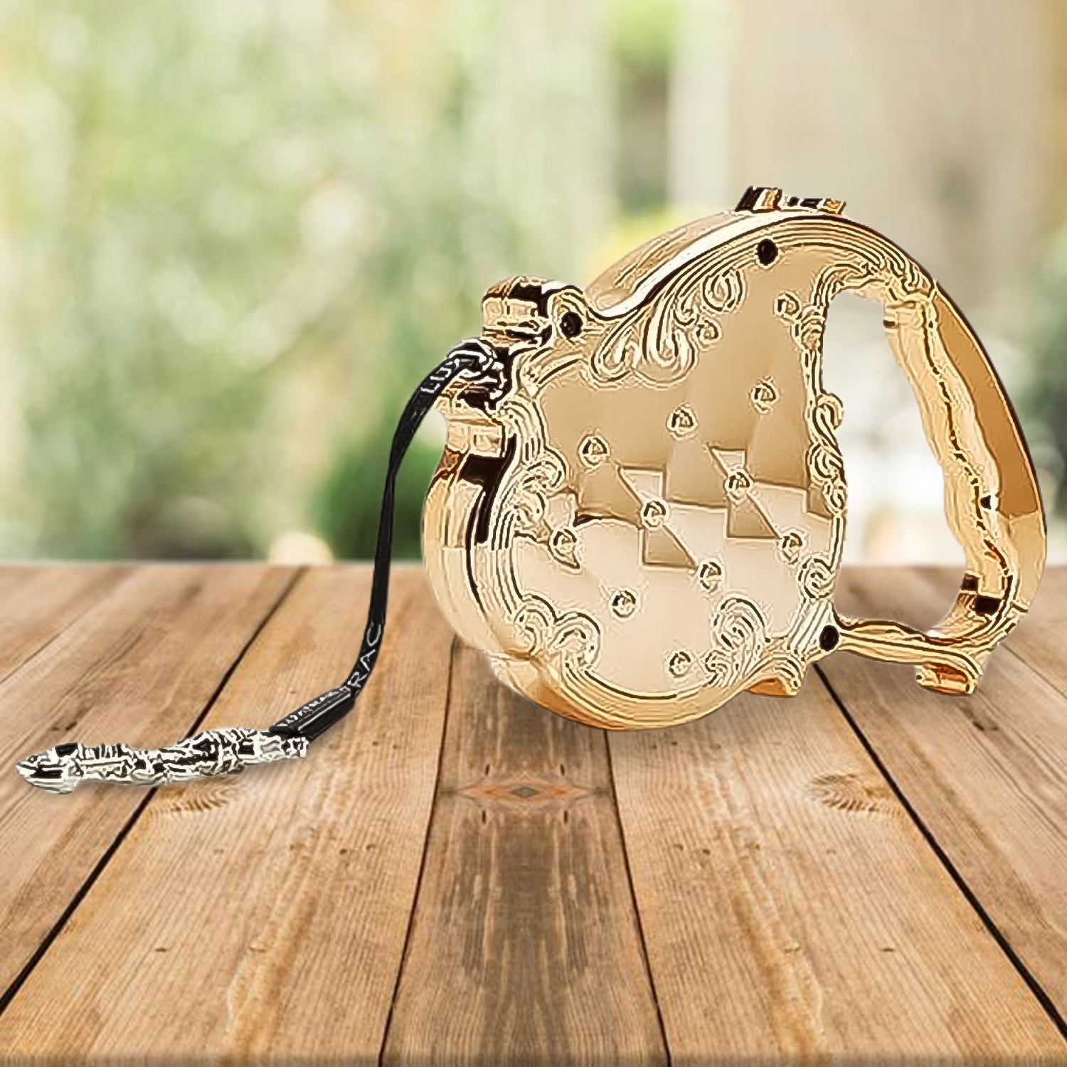 Retractable Telescopic Belt Rope Cat Golden Traction (3m Approx  1 Pc) Retractable Telescopic Belt Rope Cat Golden Traction (3m Approx  1 Pc)